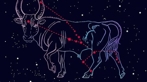 Ilustrácia súhvezdia Býk