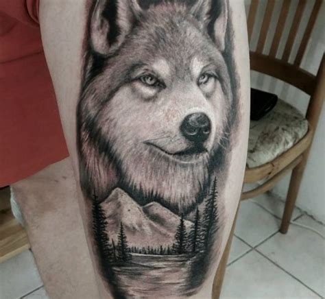 Realistické tetovanie hlavy býka