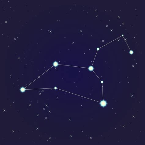 Ilustrácia súhvezdia Vodnár