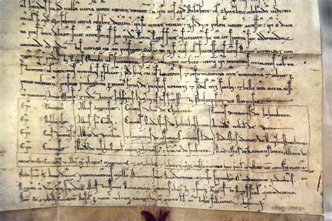 ilustrácia starého dokumentu s latinou