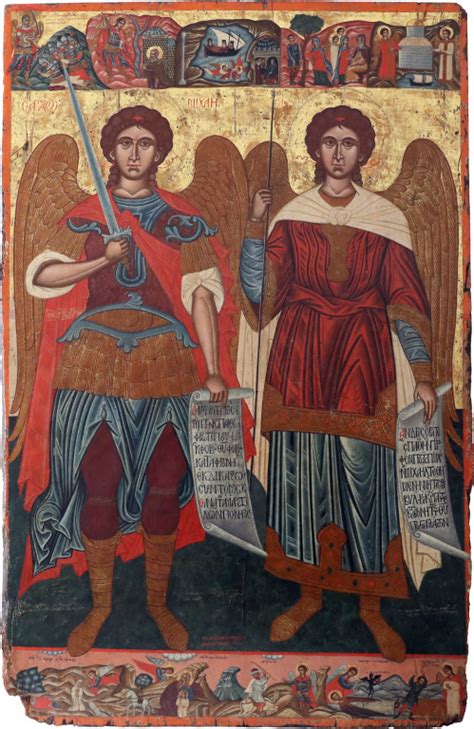Ikonografia archanjelov Michala a Gabriela