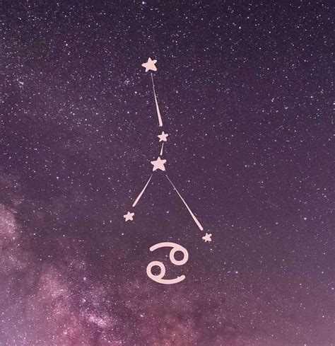 Tvar súhvezdia Rak na oblohe a jeho symbol