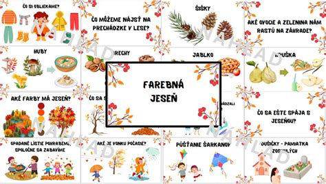 Jeseň v prírode s farebnými listami