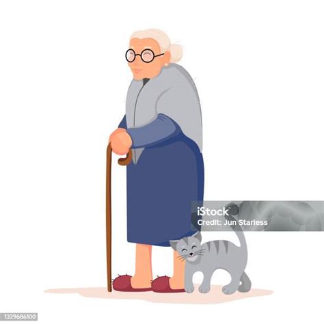 Stará žena s ochranným amuletom