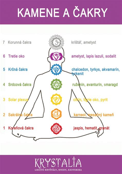 Diagram znázorňujúci čakry a energetické dráhy