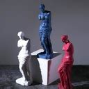 Rímska socha bohyne Pomony s misou ovocia