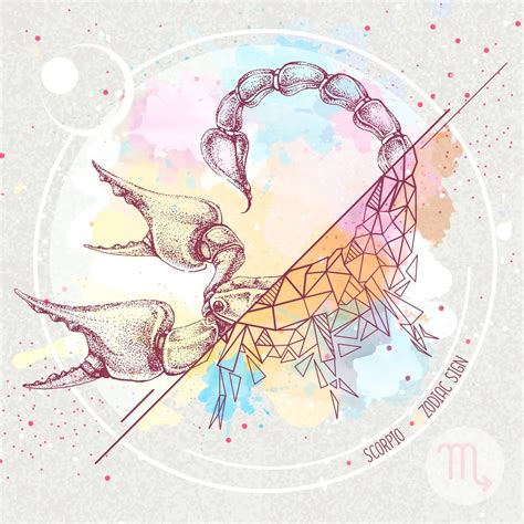 Ilustrácia súhvezdia Škorpión