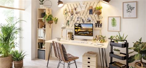 usporiadaná a harmonická domáca kancelária