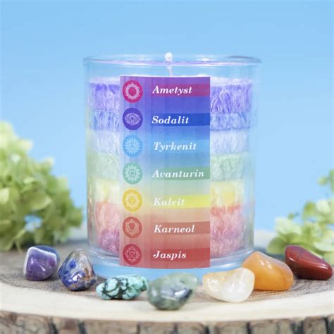 detail produktu 7 čakier sviečka