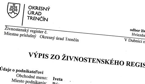 Logo Živnostenského registra SR
