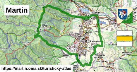 Mapa obchodnej lokality Záturčie, Martin
