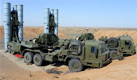 S-300 missile system firing