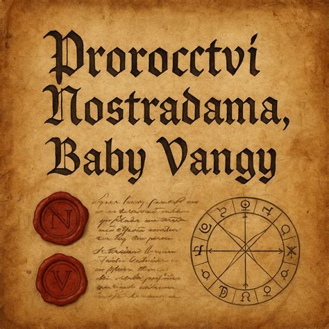 Časová os proroctiev Baby Vangy