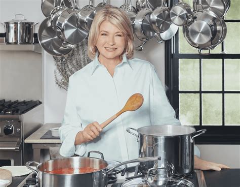 Martha Stewart v kuchyni
