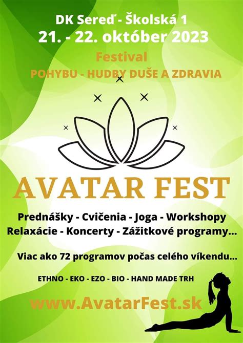 Logo festivalu Avatar Fest Sereď