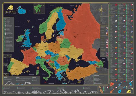 Mapa Európy so symbolom sv. Kataríny Sienskej