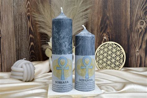 Čierna sviečka a ochranné symboly