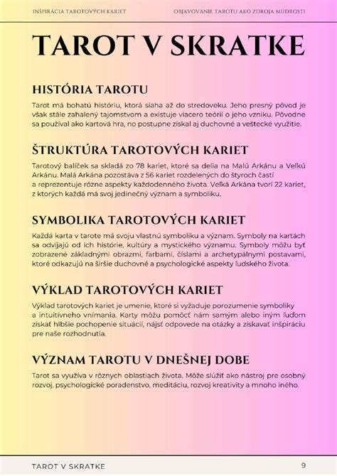 Rozloženie tarotových kariet s gotickými prvkami