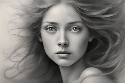 Portrét veštkyne so záhadným pohľadom