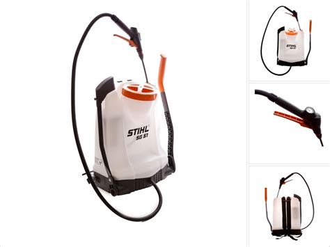 moderný ručný postrekovač používaný v lesnej škôlke