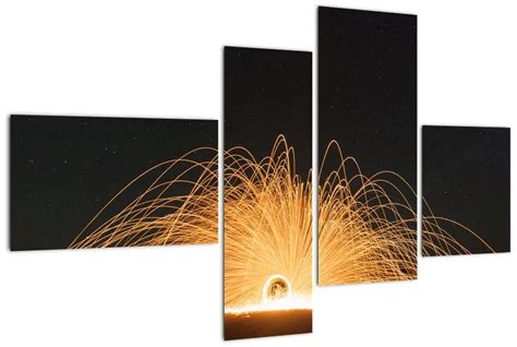 Abstraktný obraz symbolizujúci energiu mena a hviezd