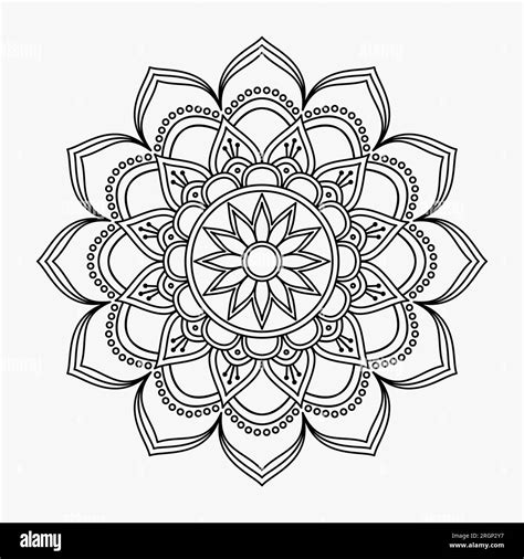 Rôzne typy mandala vzorov