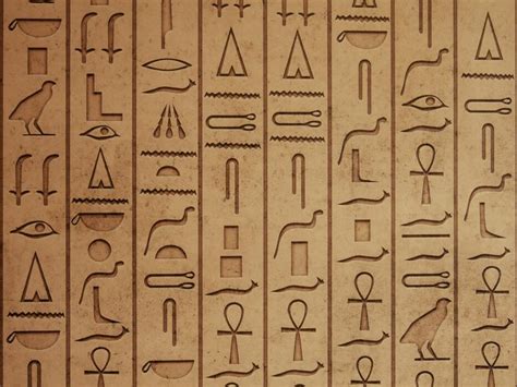 Hieroglyfy pre necer a neceret