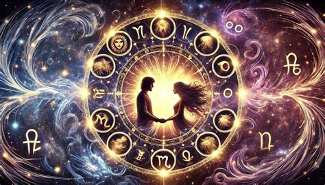 ilustrácia astrologického kolesa a vzťahov medzi znameniami
