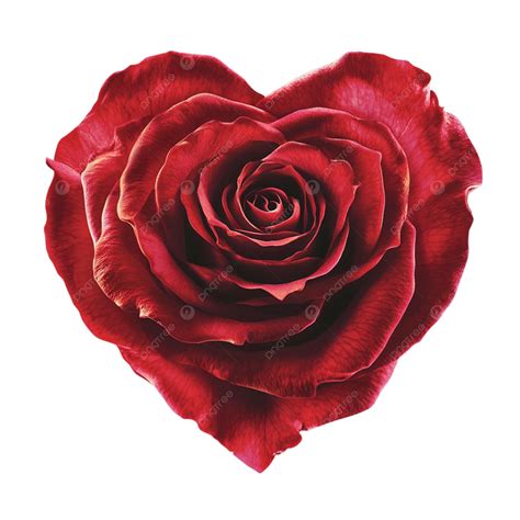 Deep and passionate red rose