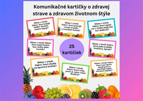 Infografika o zdravom životnom štýle