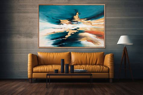 Abstraktný obraz symbolizujúci pokoj uprostred zrýchleného sveta