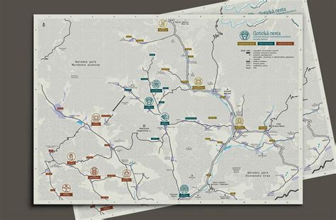 Mapa cesty za orákulom na Stredozápade