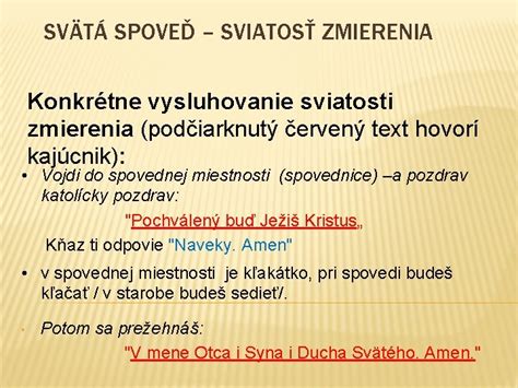 Ilustrácia sviatosti zmierenia (spovede)