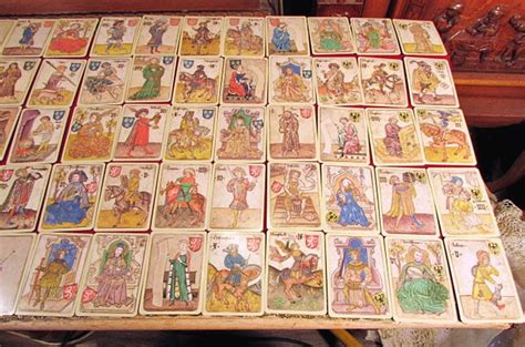 Tarotové karty s rozložením