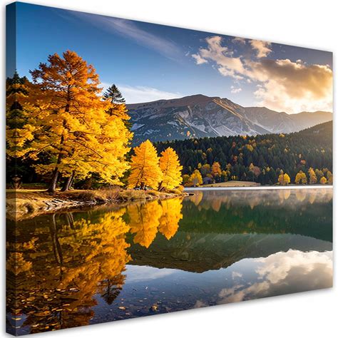 Kľudná jesenná krajina symbolizujúca rovnováhu