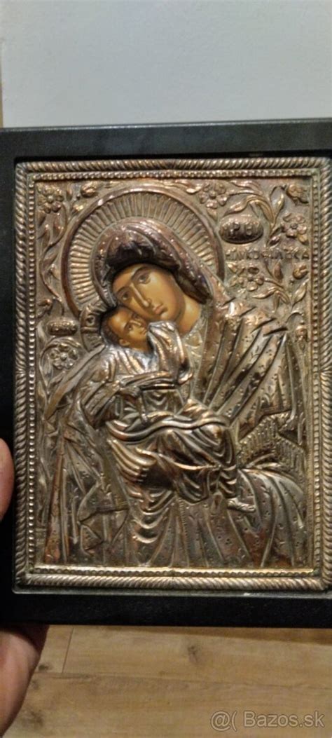 Ikona Márie Magdalény s červeným vajíčkom