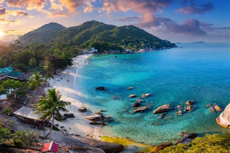 Panoramatický pohľad na Koh Samui