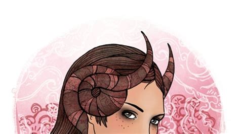 Žena v znamení Kozorožca, ilustrácia