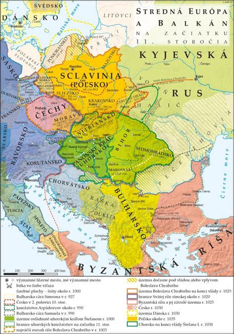 Mapa znázorňujúca historické zmeny hraníc a geopolitické napätie