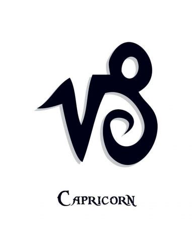 Znamenie Kozorožca s prvkami striedania nálad a stability