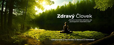 Človek meditujúci v prírode