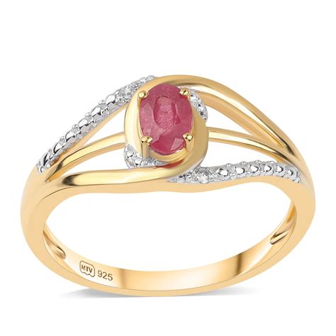 luxusné zlaté šperky s rubínom a diamantom