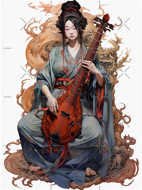 Benzaiten s lutnou biwa