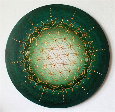 Kvet života mandala