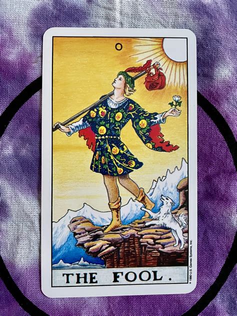 The Fool tarot card