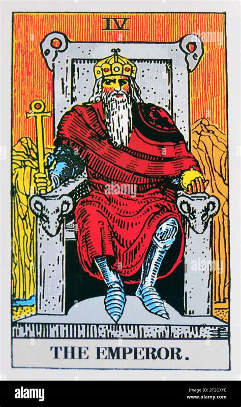 The Emperor tarot card