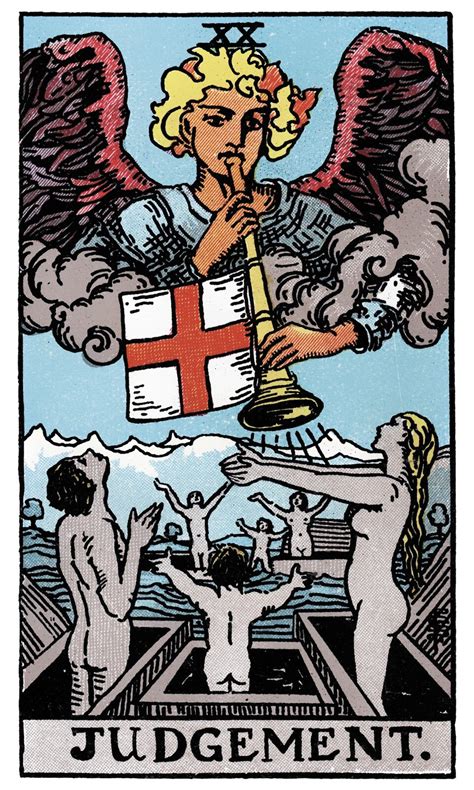Judgement tarot card