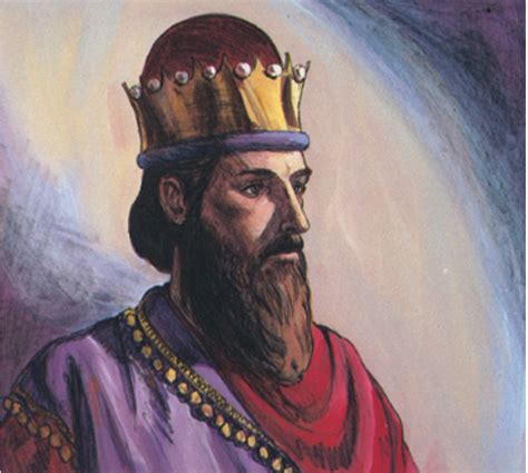 Zobrazenie kráľa Šalamúna s magickým prsteňom