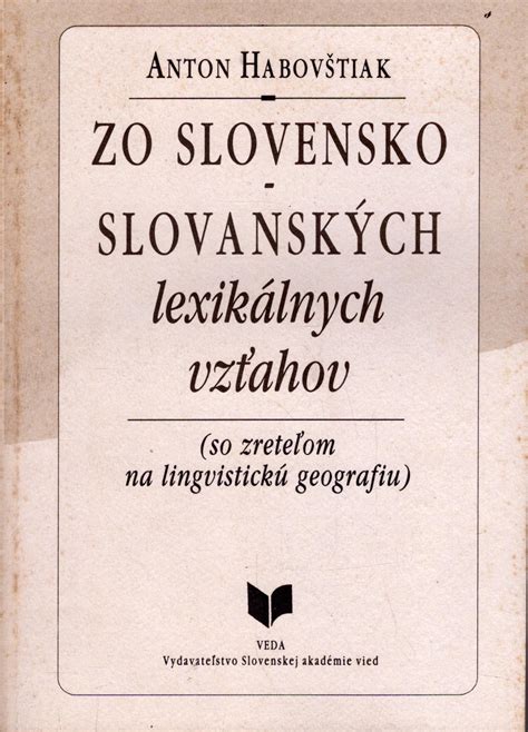 archívny pohľad na lingvistickú prácu a slovníky