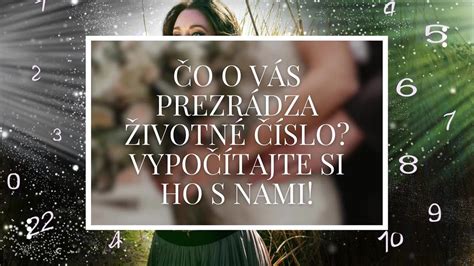 Výpočet životného čísla z dátumu narodenia